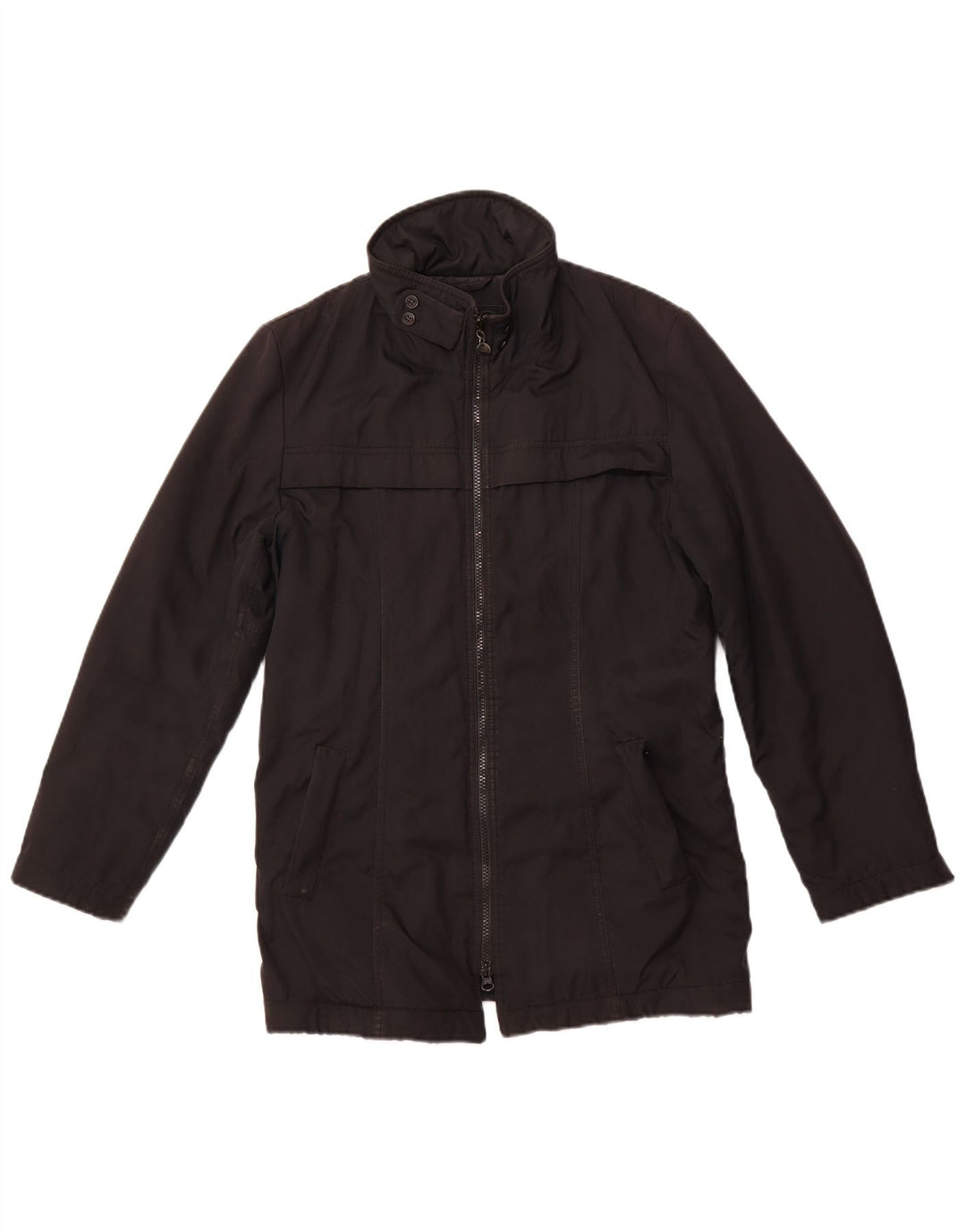 ESPRIT Chaqueta cortavientos para hombre UK 38 Mediana Negro Poliéster