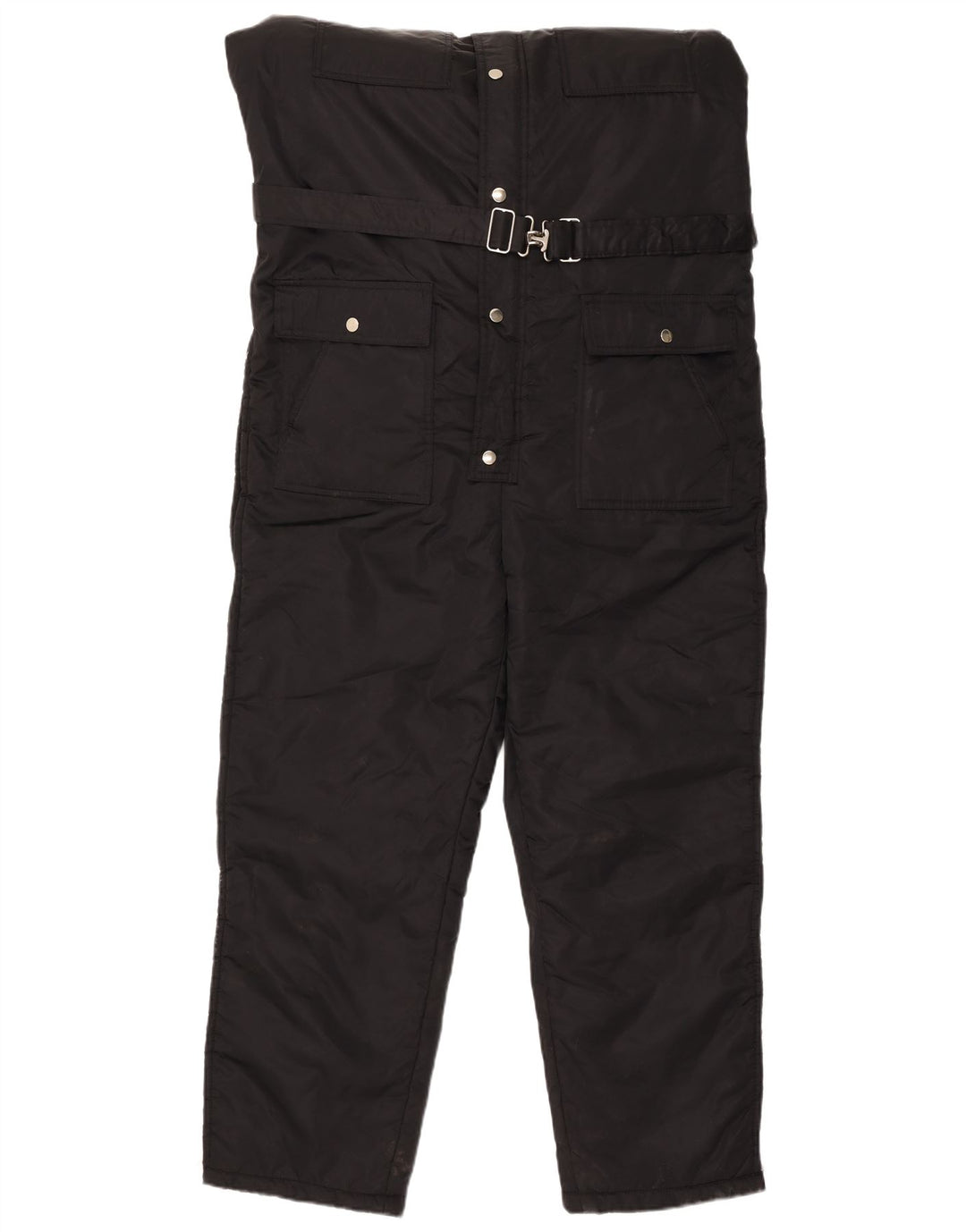 Sears Work Leisure Mono de esquí con capucha para hombre, nailon negro grande