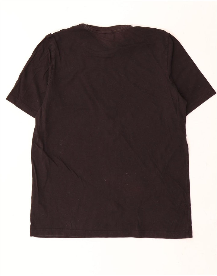 Adidas - Camiseta para hombre, talla grande, algodón negro