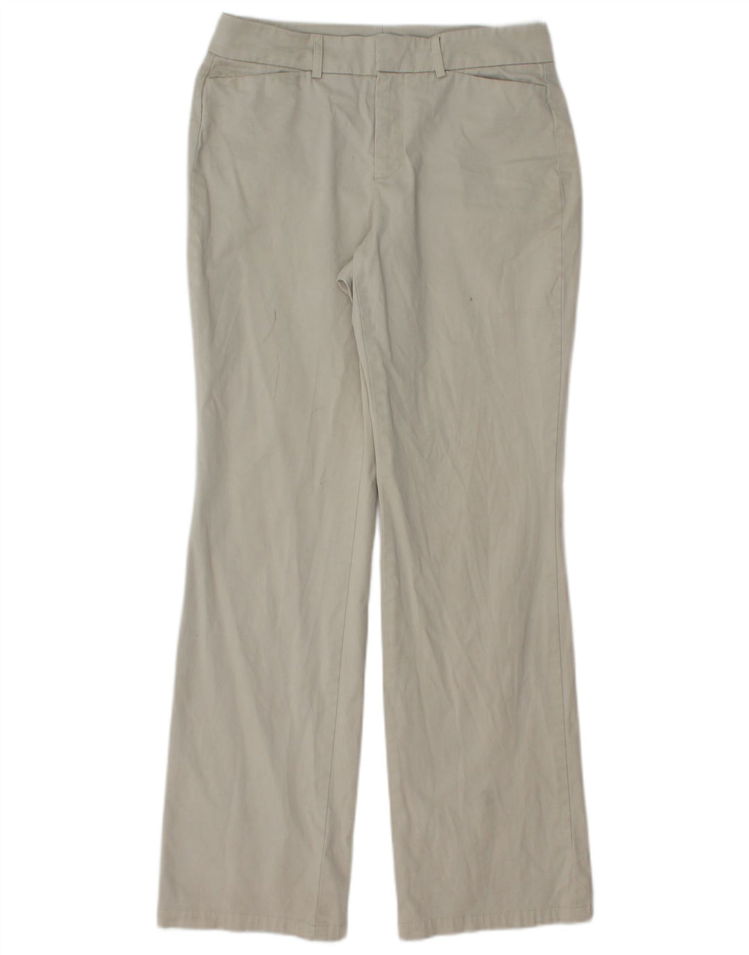 DOCKERS Pantalones casuales de ajuste ideal para mujer US 6 Medium W28 L30 Beige
