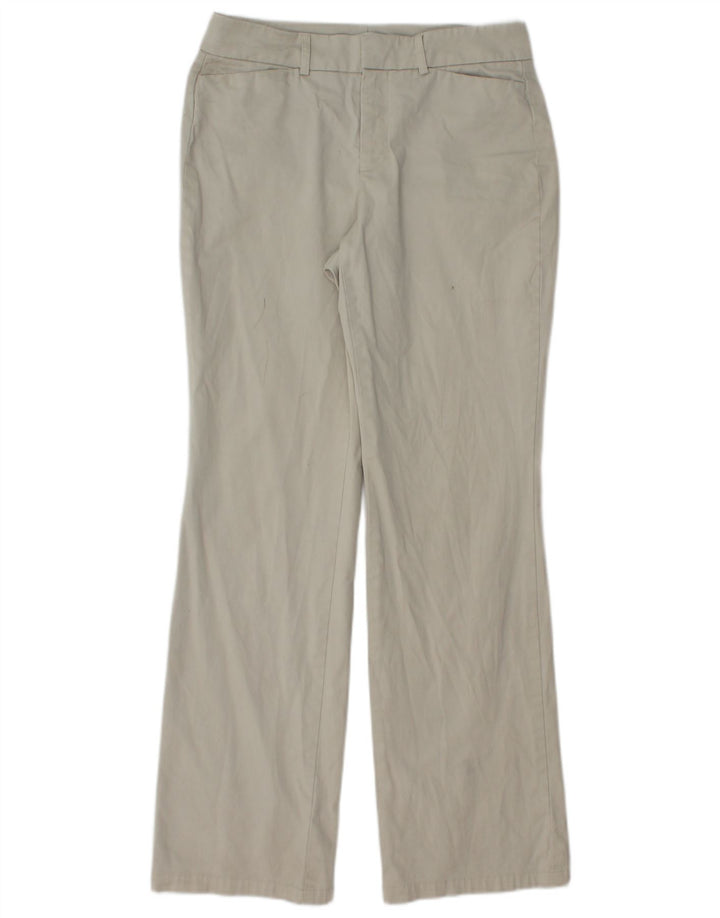 DOCKERS Pantalones casuales de ajuste ideal para mujer US 6 Medium W28 L30 Beige