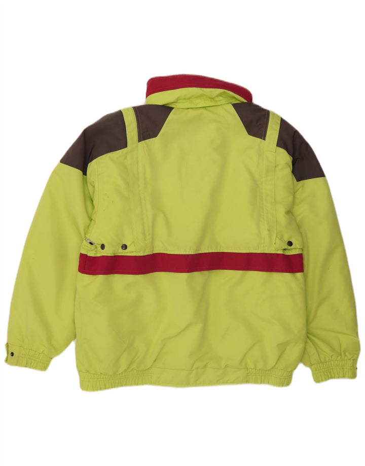 Chaqueta de esquí con capucha para hombre Noruega IT 50 Large Nylon color verde