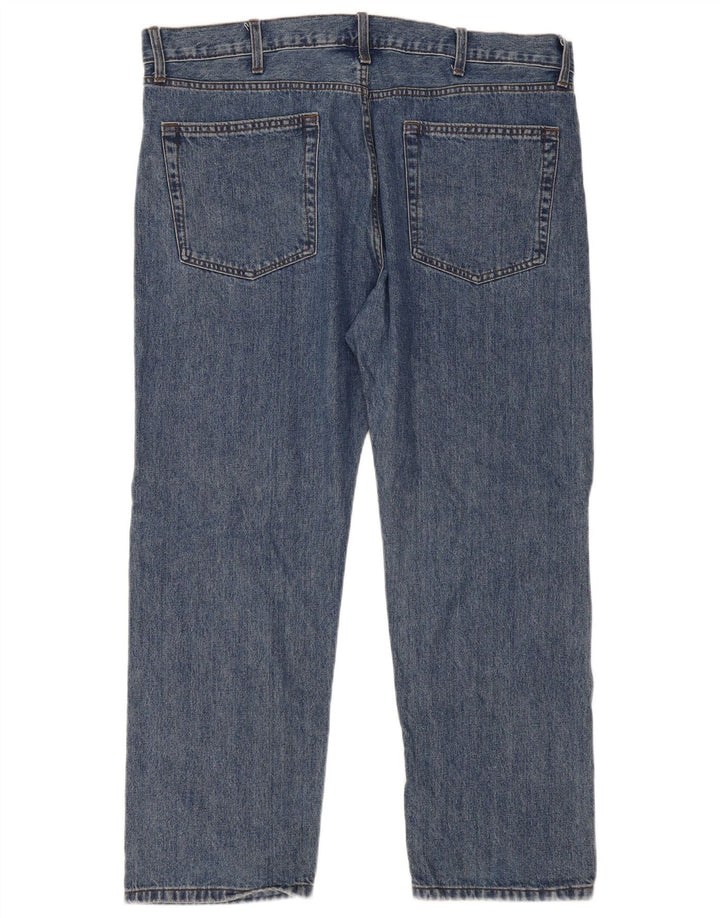 Marks & Spencer Vaqueros rectos para hombre W40 L29 Algodón azul