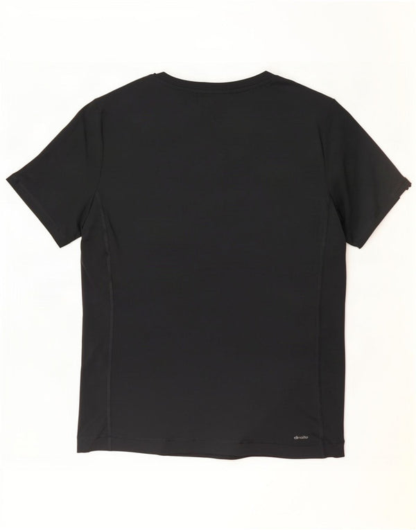 Adidas Mujer Climalite Camiseta Top UK 40 XL Poliéster Negro