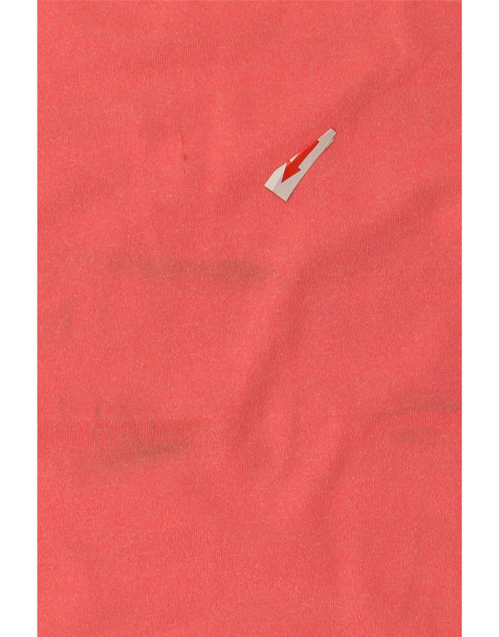 Nike Polo Dri Fit Standard Fit para hombre, poliéster a rayas rosas pequeñas