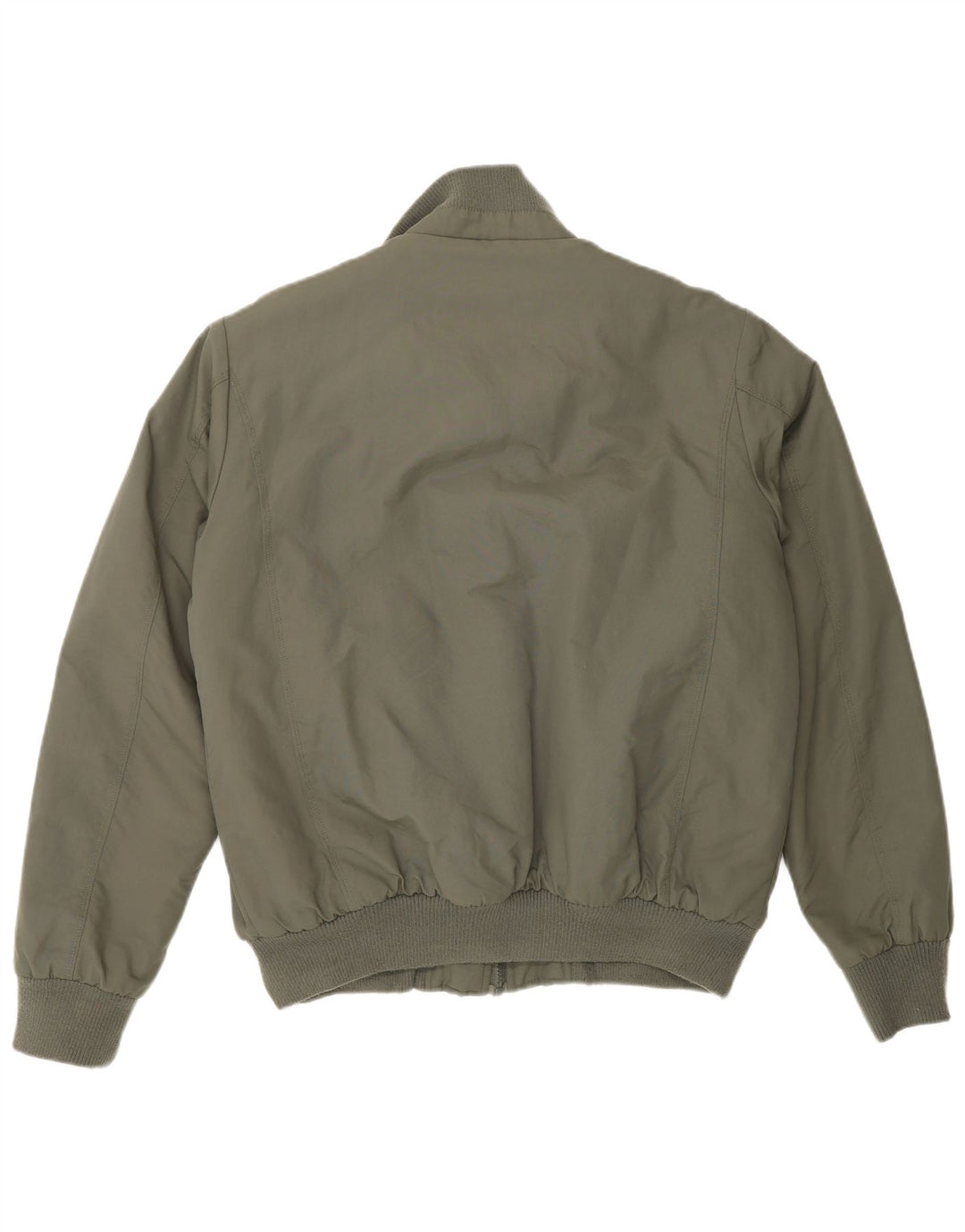 Kappa Chaqueta Bomber Sherpa para Hombre UK 38 Medium Caqui Nylon