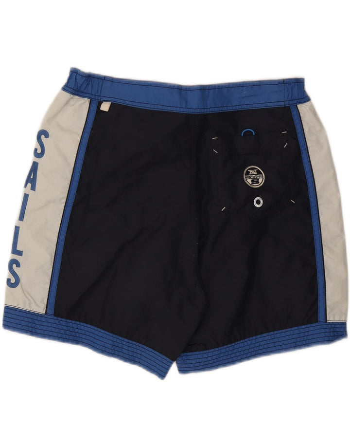 North Sails Hombre Bañador Bañador Gráfico Medium Azul Marino Colorblock