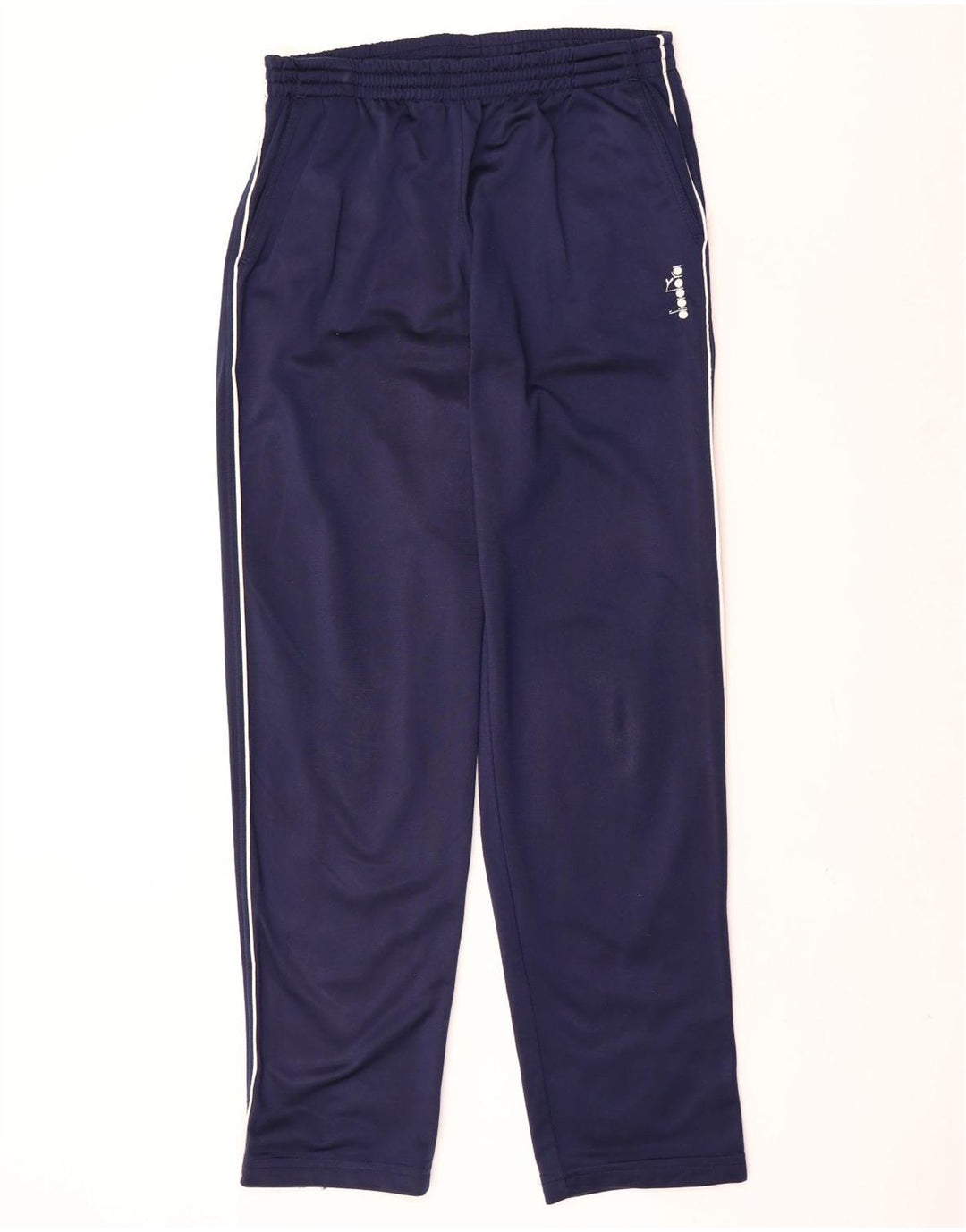 Diadora Pantalón Chándal Hombre Mediano Azul Marino Poliéster Deportivo