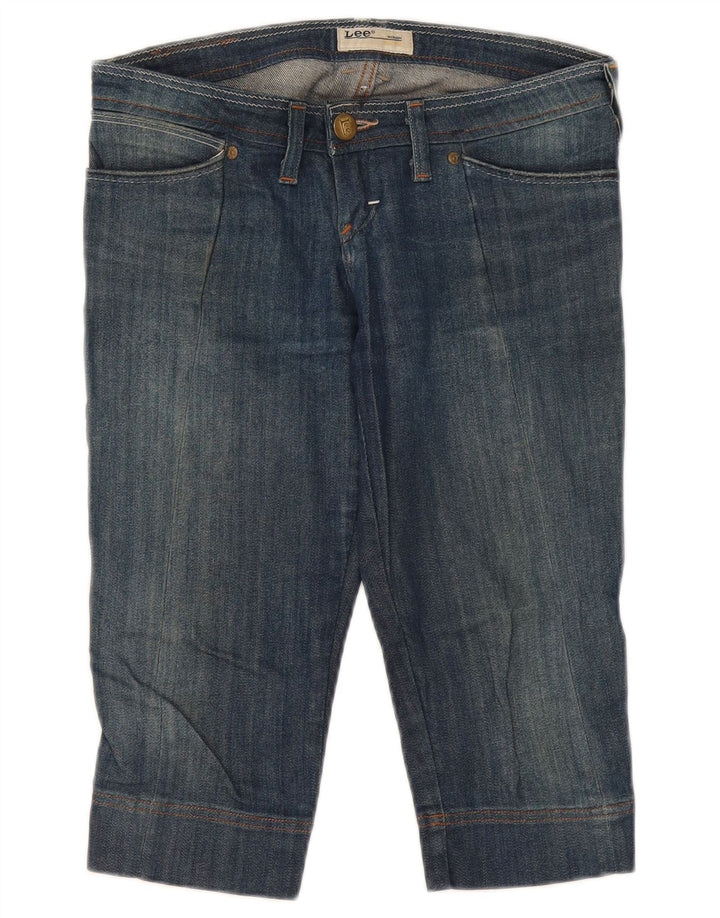 Vaqueros Capri Crystal Mujer Lee W27 L17 Algodón Azul