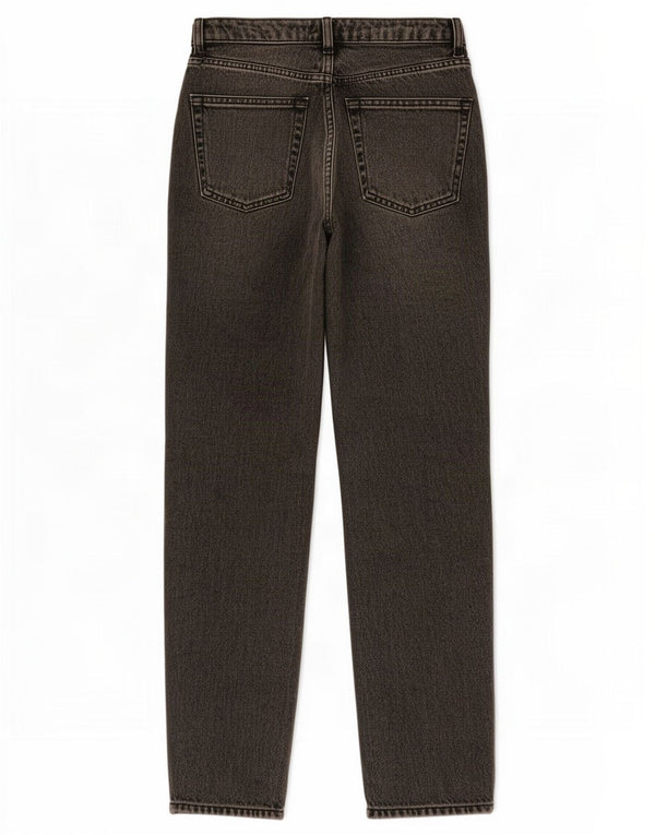 Vaqueros Mom Tapered Mujer Topshop W25 L28 Algodón Gris