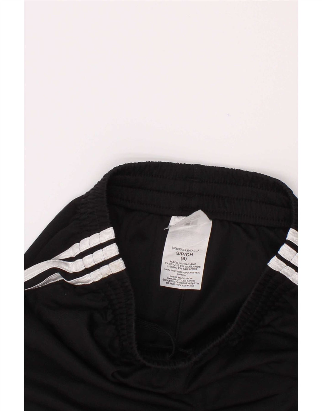 Adidas Pantalones cortos deportivos para niños 7-8 años Small Negro Poliéster