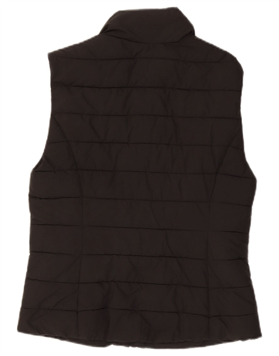 Jack Wills Chaleco acolchado para mujer UK 10 Small Poliéster negro