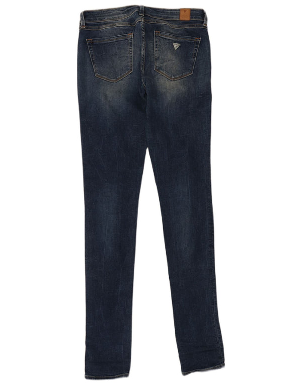 Vaqueros Guess Mujer Power Low Skinny W28 L34 Algodón Azul