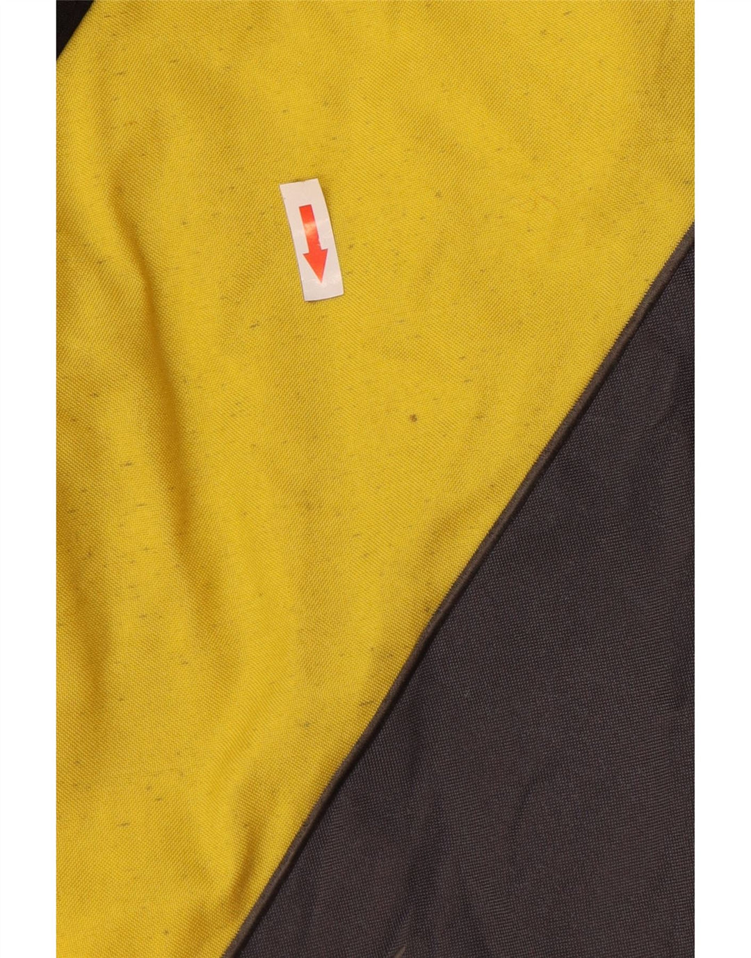 Dainese Moto Racer Biker Jacket para hombre UK 38 Medium Yellow Colourblock Nylon