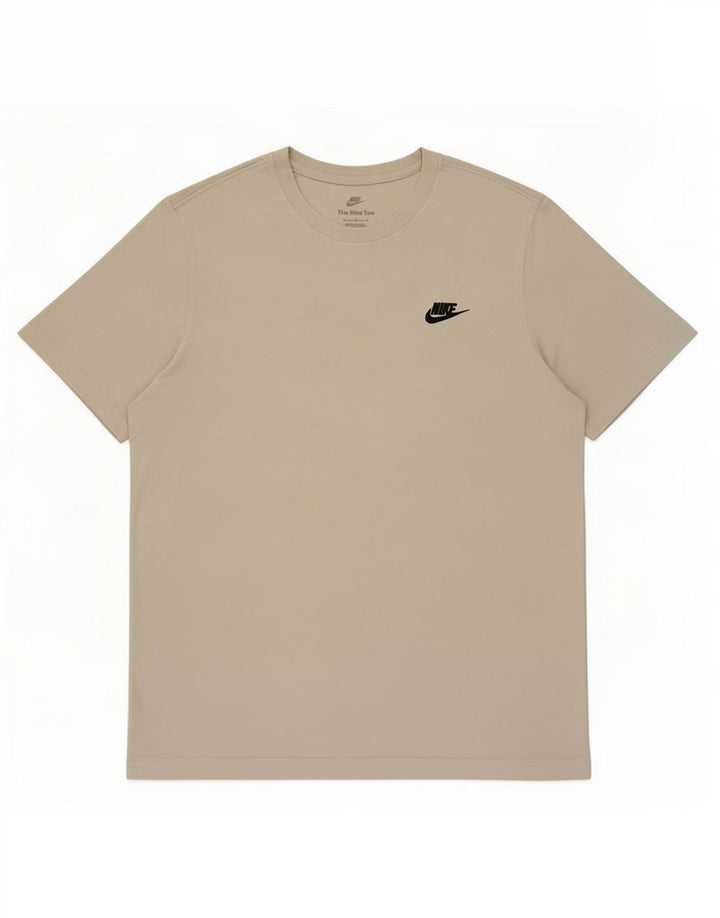 Nike - Camiseta para hombre, talla grande, color beige, algodón