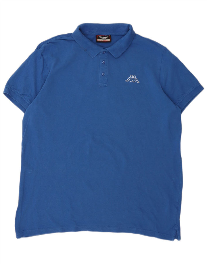 Kappa Polo Hombre XL Algodón Azul