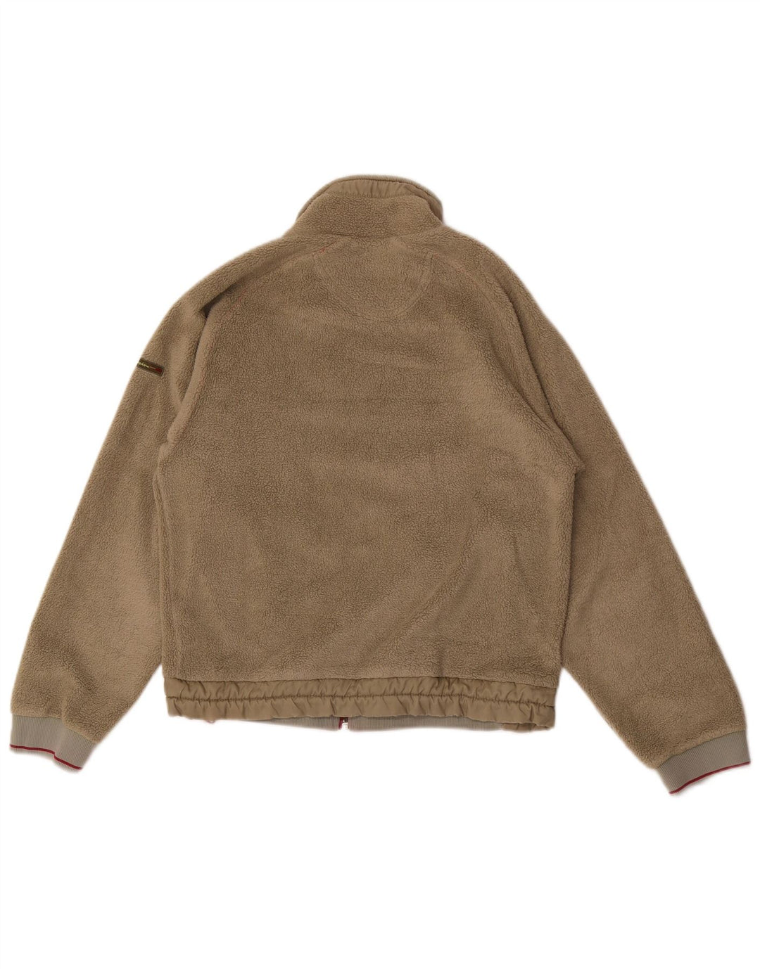 Champion Chaqueta Polar Extragrande para Mujer UK 10 Small Caqui Poliéster