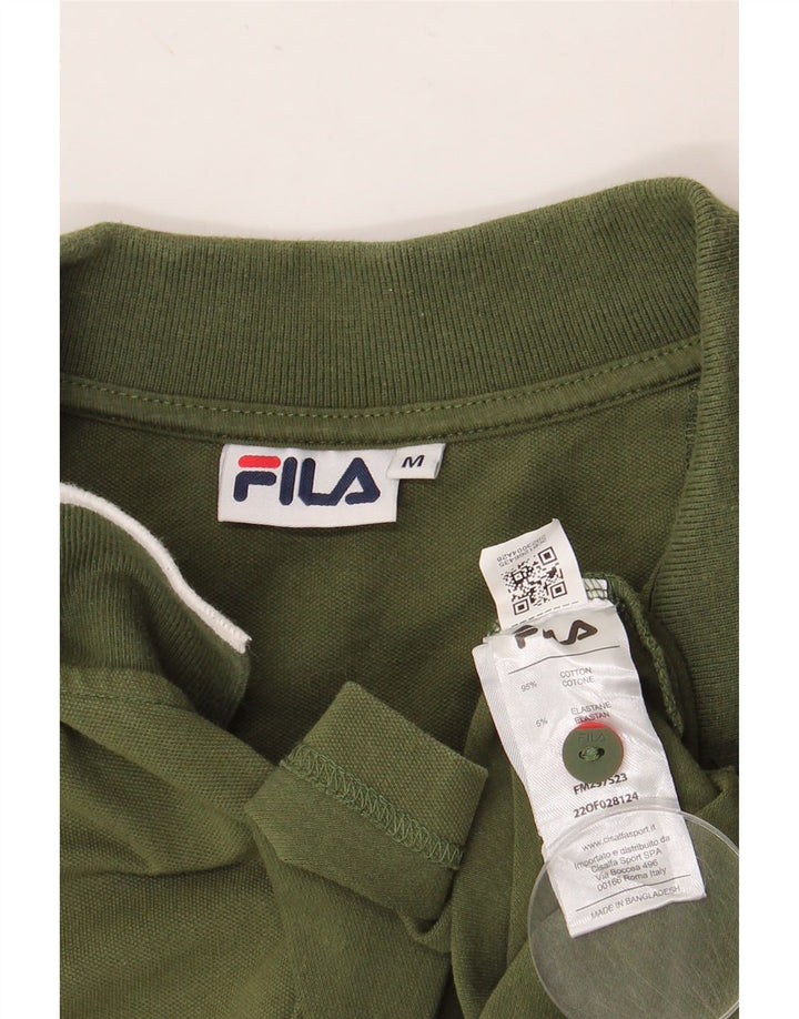 FILA Polo Hombre Algodón Caqui Medio
