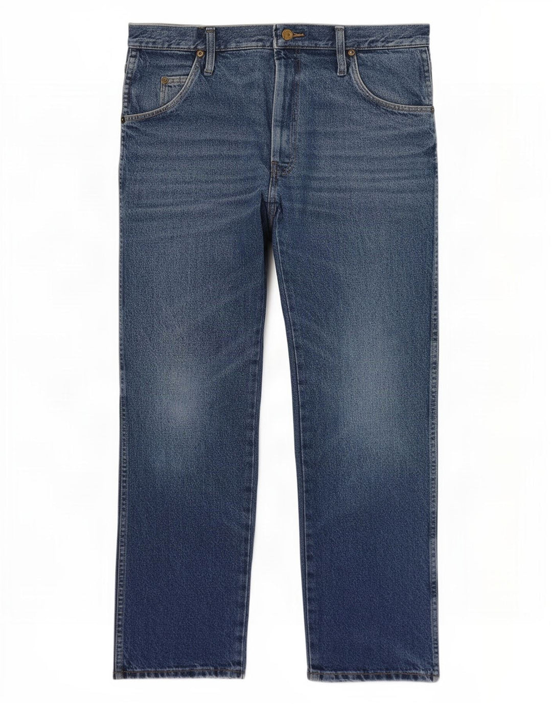 Vaqueros Wrangler Hombre Rectos W32 L30 Algodón Azul