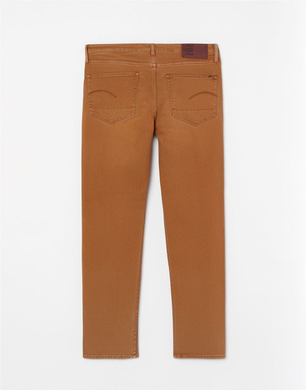 Vaqueros pitillo para hombre G-Star W34 L32 Algodón marrón