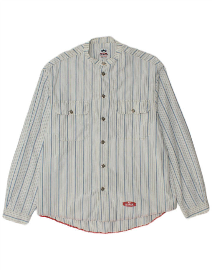 Cover Camisa Hombre Grande Rayas Blancas