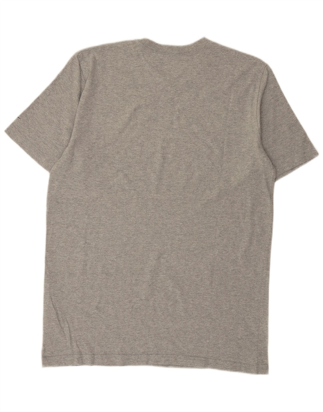 Nike Camiseta gráfica de ajuste regular para hombre Top grande de algodón gris