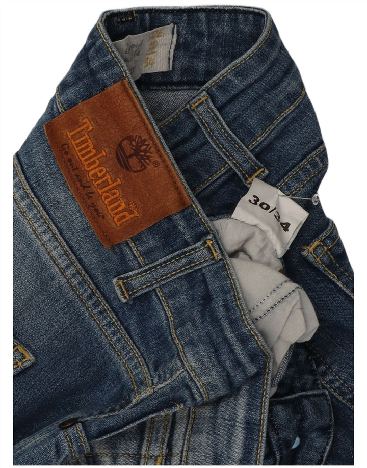 Timberland Vaqueros Cónicos Mujer W30 L28 Azul