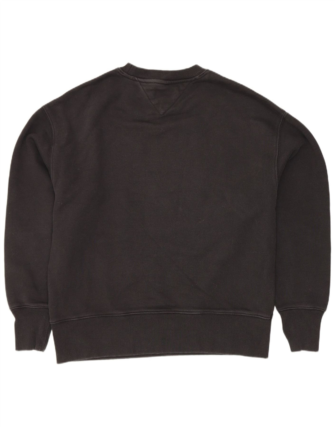 Tommy Hilfiger Sudadera Gráfica para Hombre Jersey Pequeño Algodón Negro