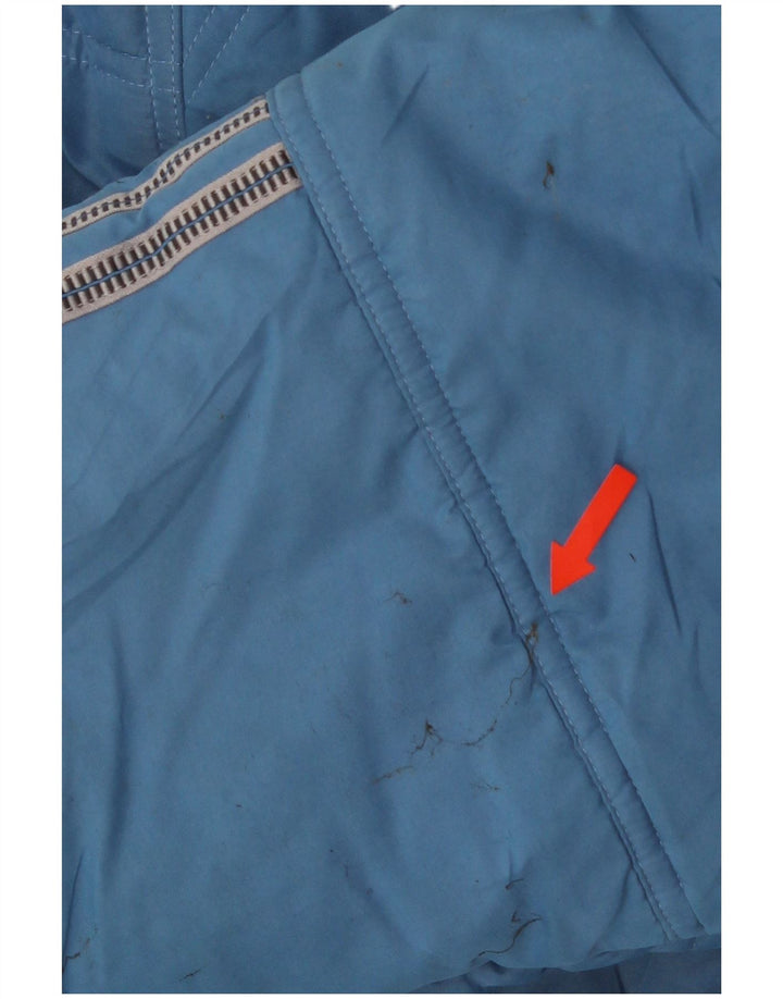 Adidas Chaqueta acolchada para hombre ES 42 XL Poliéster azul