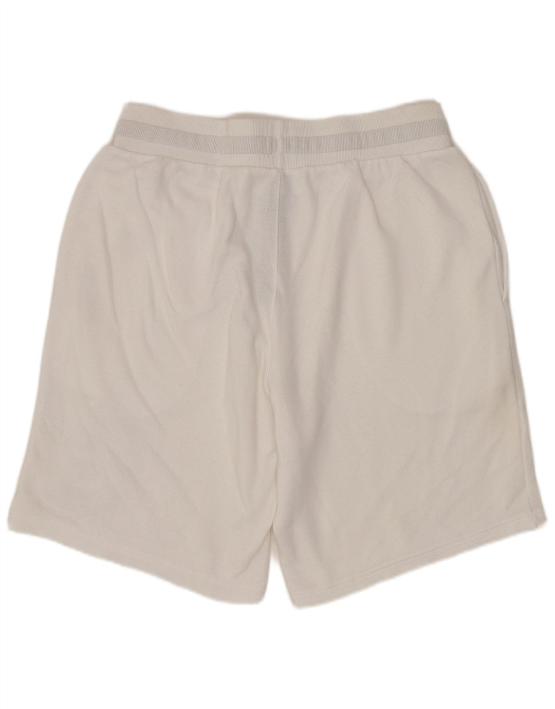 EMPORIO ARMANI Shorts deportivos para hombre Algodón blanco medio