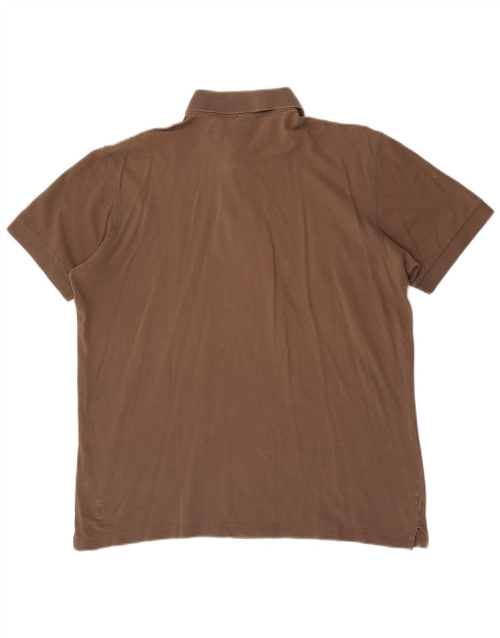 Polo Hugo Boss Hombre Pequeño Algodón Marrón