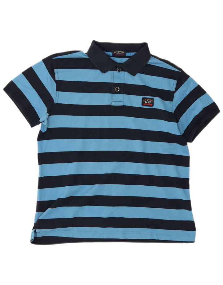 Polo Paul & Shark Hombre Rayas Azul Medio