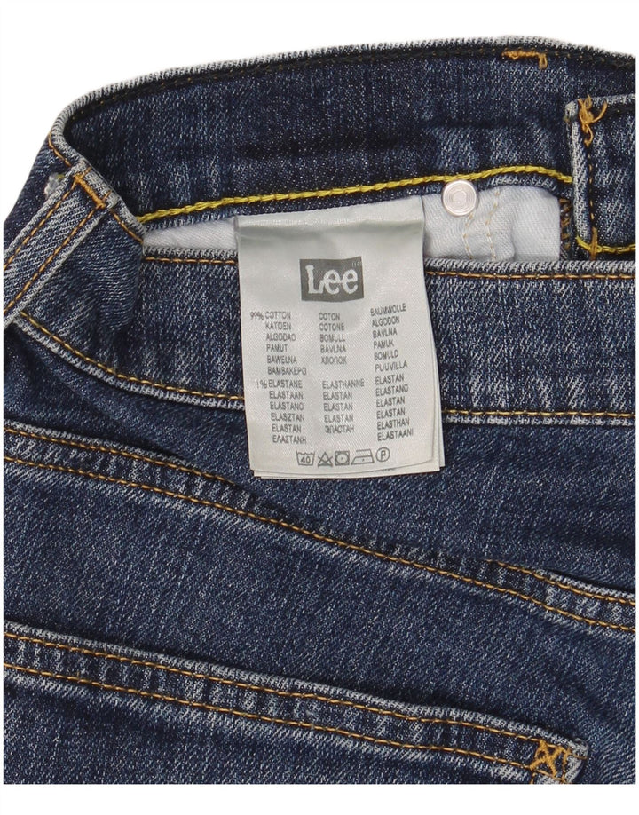 Lee Vaqueros Rectos Powell Para Hombre W29 L30 Algodón Azul