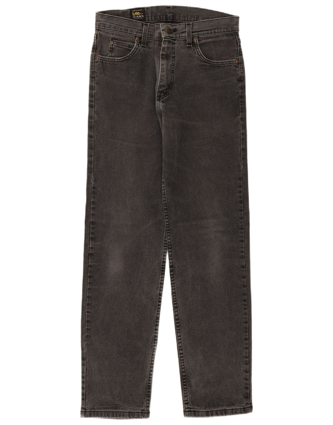 LEE Vaqueros rectos Brooklyn para hombre W31 L32 Algodón gris