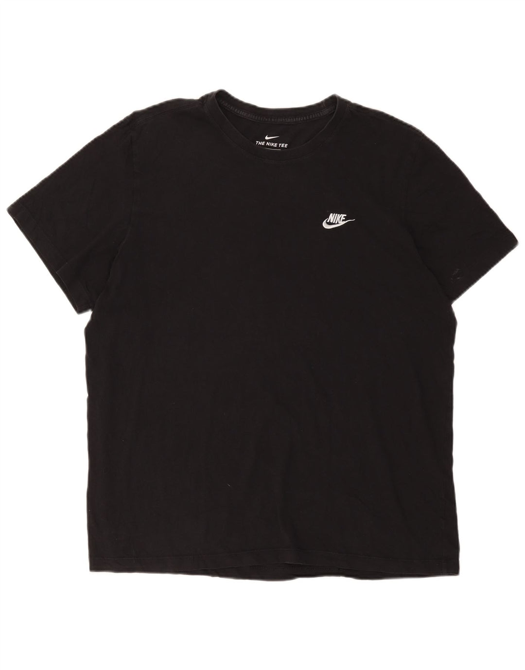 Camiseta Nike Hombre Top XL Algodón Negro