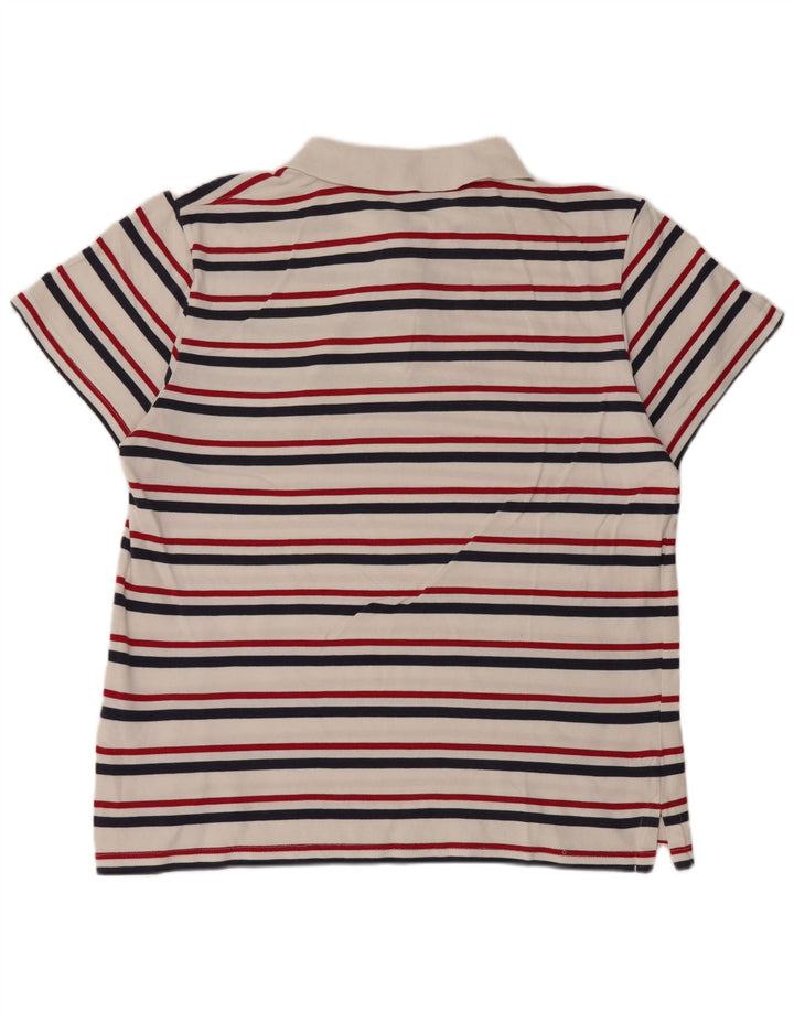 WRANGLER Polo para hombre 2XL Algodón a rayas blancas