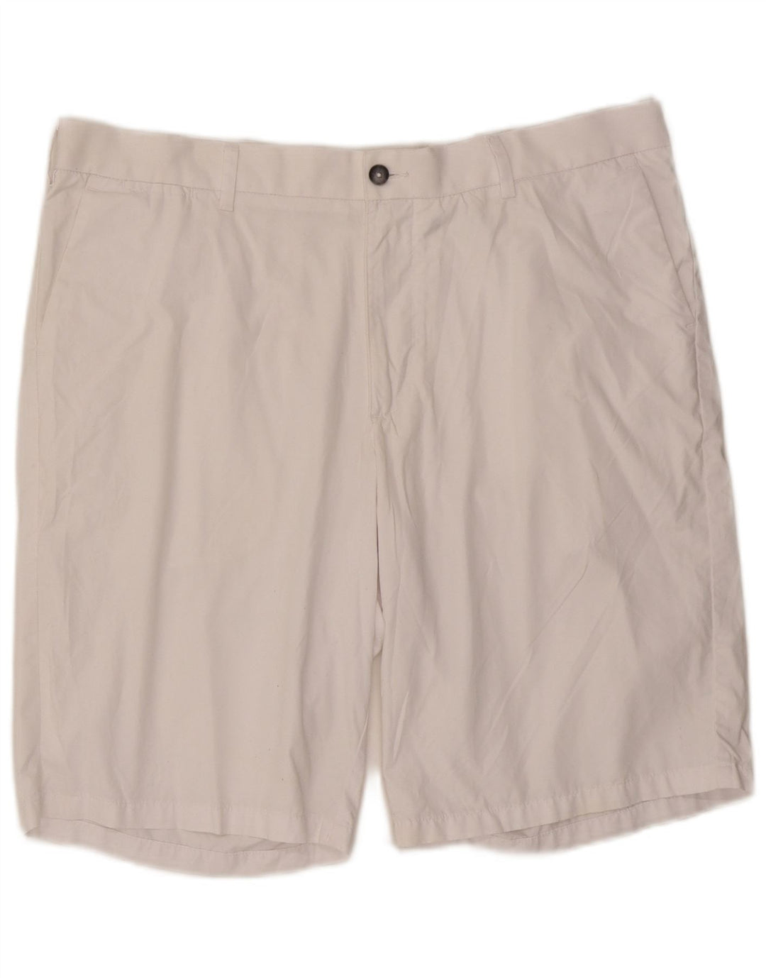 Marks & Spencer Pantalones cortos chinos para hombre W40 XL Algodón blanco