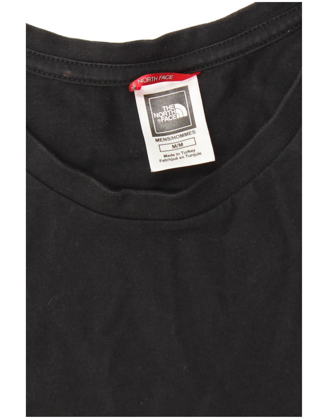 THE NORTH FACE Camiseta Hombre Top Medium Negro Algodón
