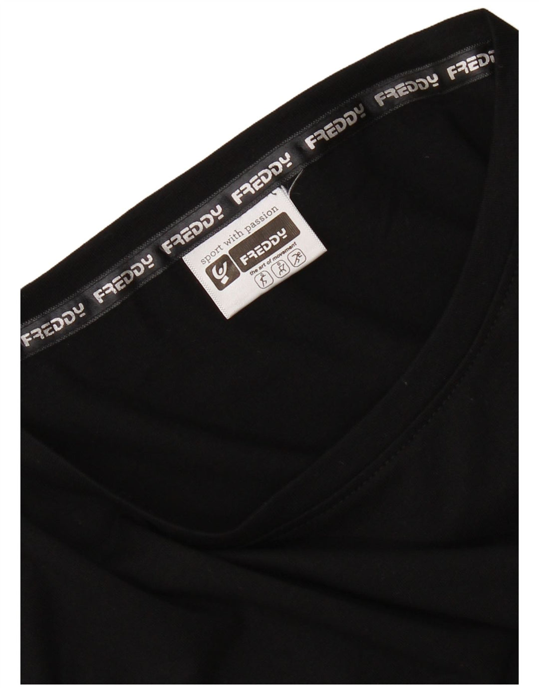Freddy Camiseta para mujer Top UK 44 Medium Black