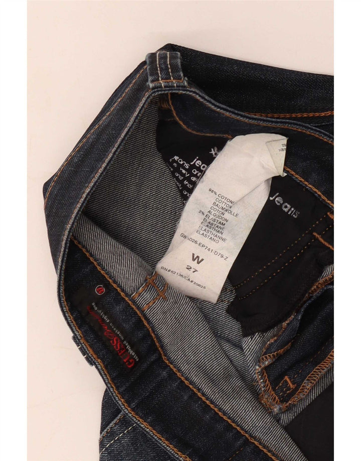 Vaqueros Guess Mujer Slim W27 L29 Azul Marino Algodón