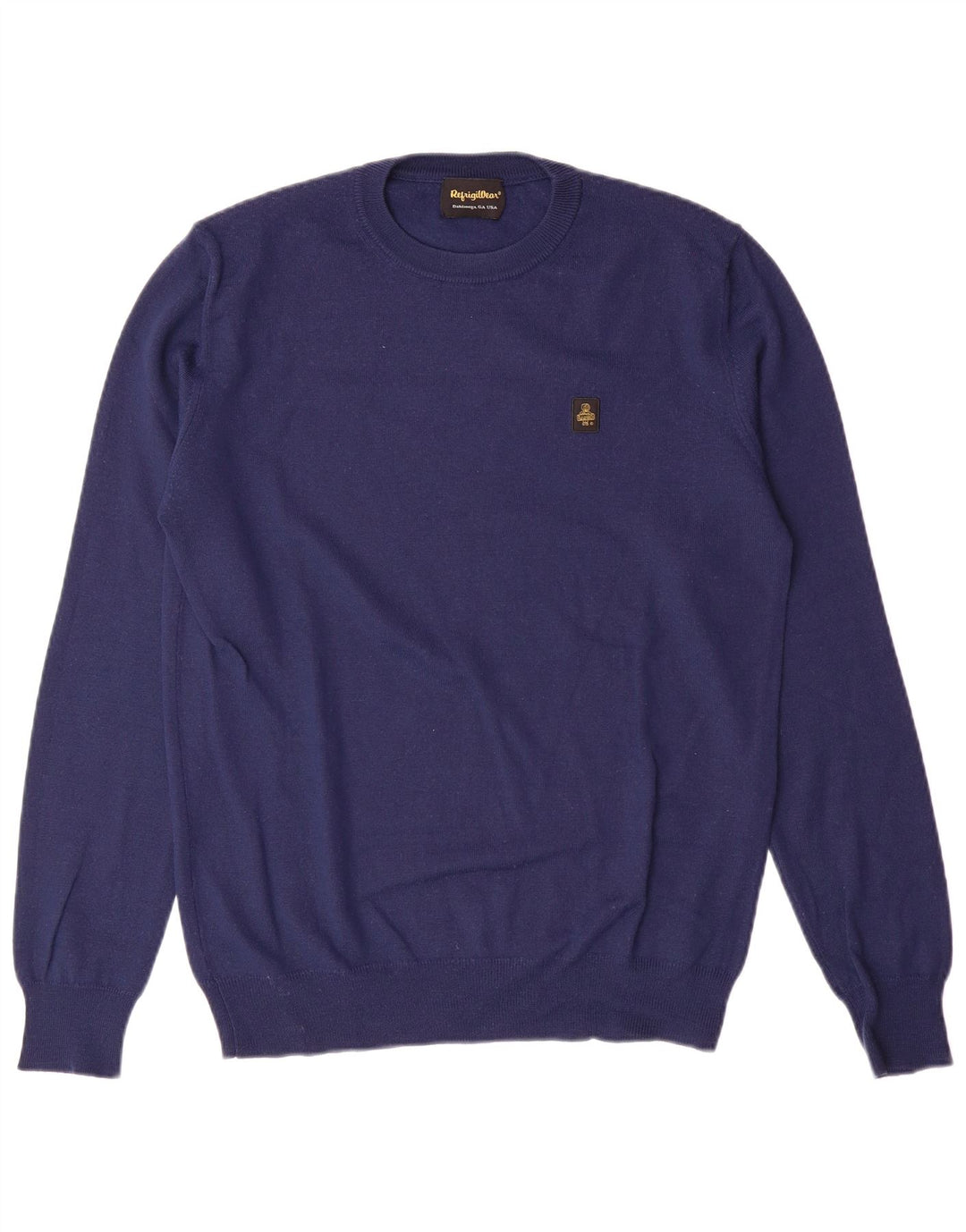 REFRIGIWEAR Jersey Cuello Redondo Niño 15-16 Años XL Lana Azul Marino