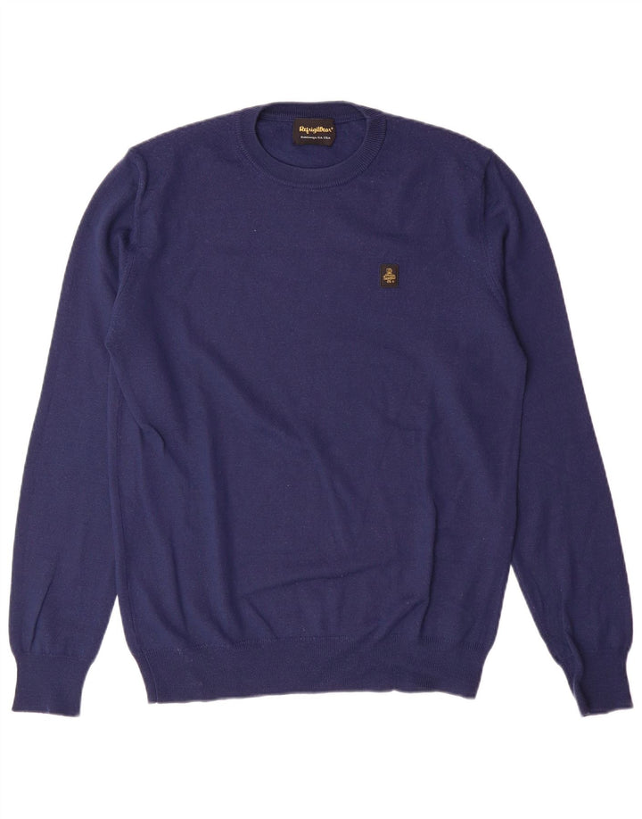 REFRIGIWEAR Jersey Cuello Redondo Niño 15-16 Años XL Lana Azul Marino