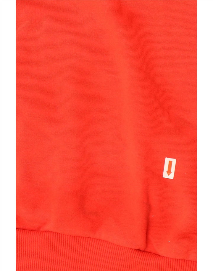 Puma Arsenal Graphic Sudadera con capucha para hombre, color rojo medio, algodón
