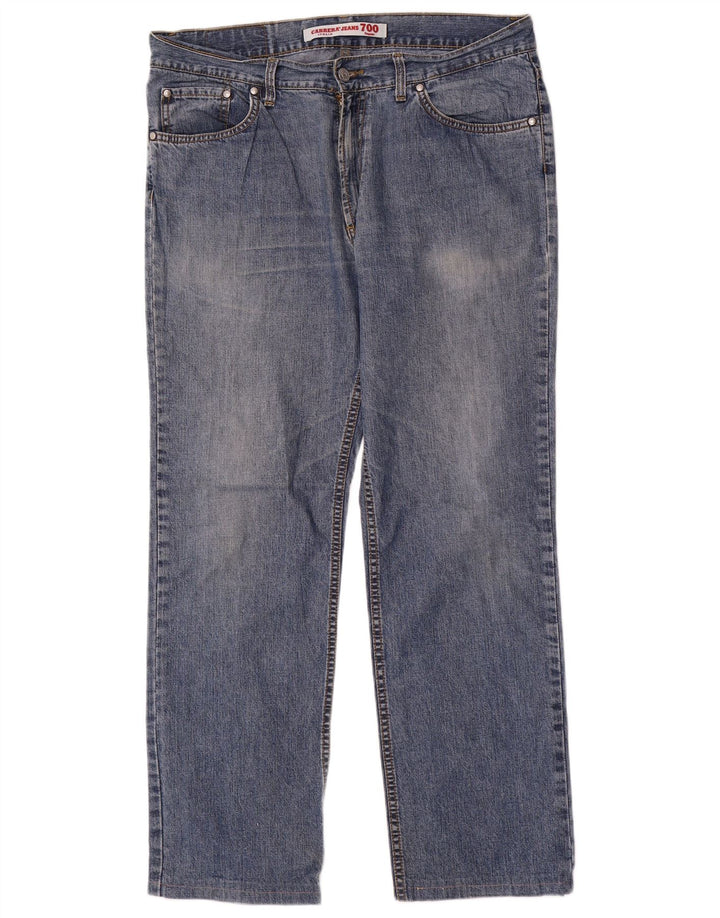 CARRERA Vaqueros rectos de corte regular 700 para hombre W36 L30 Algodón azul