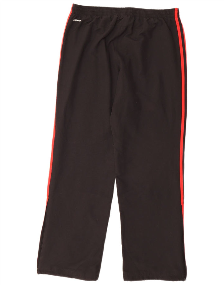 Pantalones de chándal ADIDAS Climalite para hombre Poliéster negro mediano