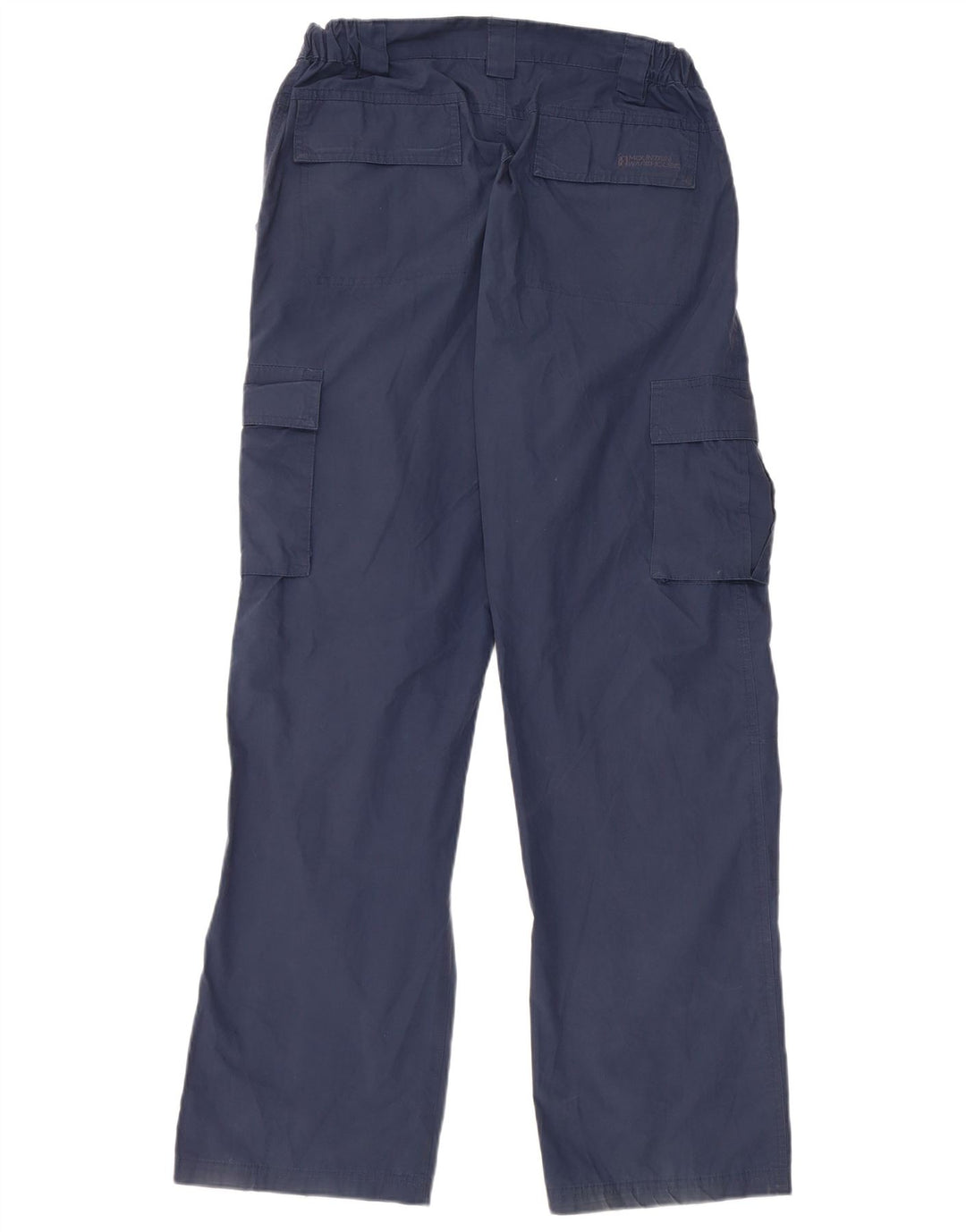 Pantalón cargo recto para hombre Mountain Warehouse W32 L31 Poliéster azul marino