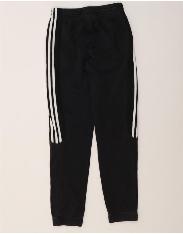 Adidas Hombre Pantalones De Chándal Joggers Pequeño Algodón Negro