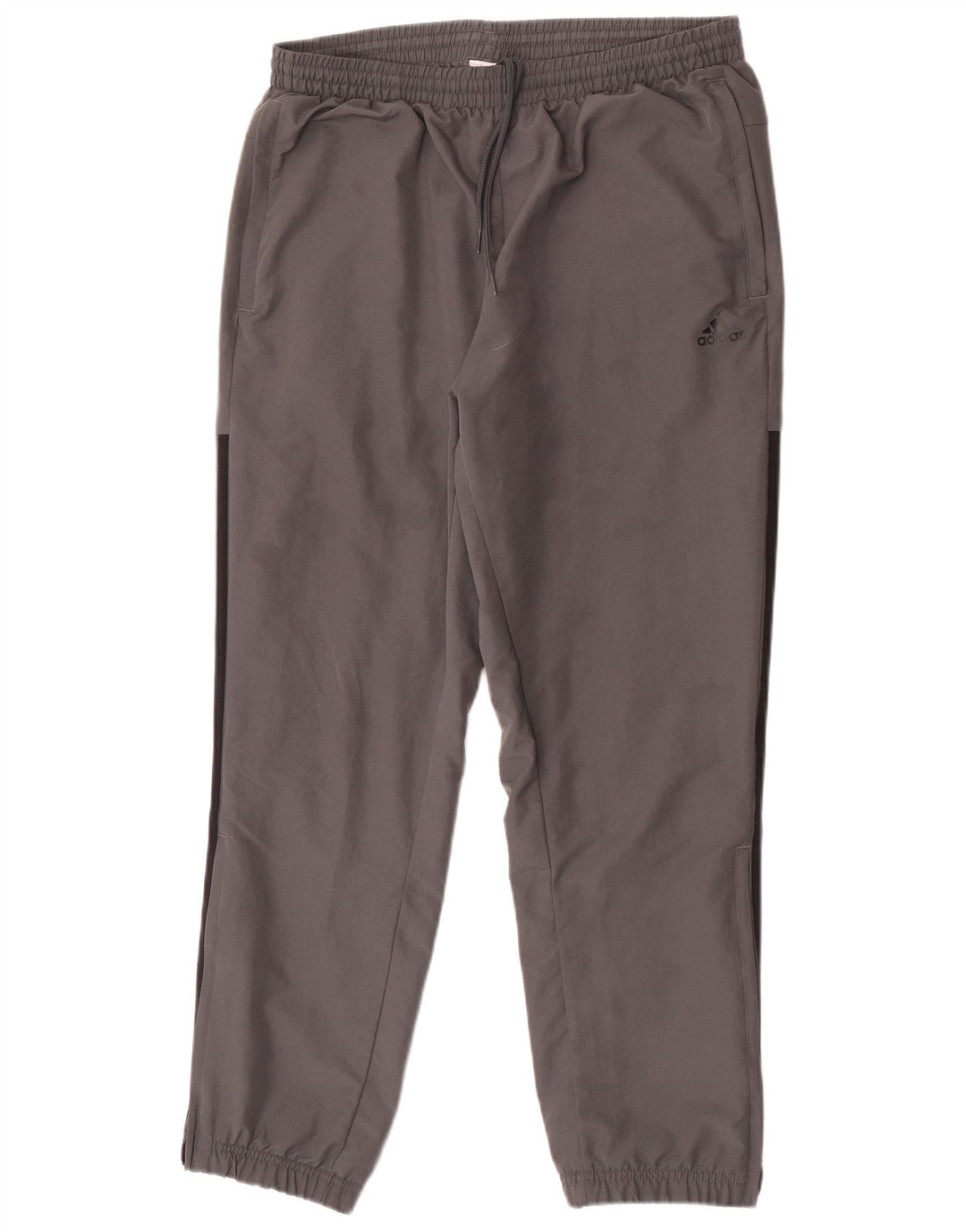 Adidas Hombre Pantalones De Chándal Joggers Gris Medio