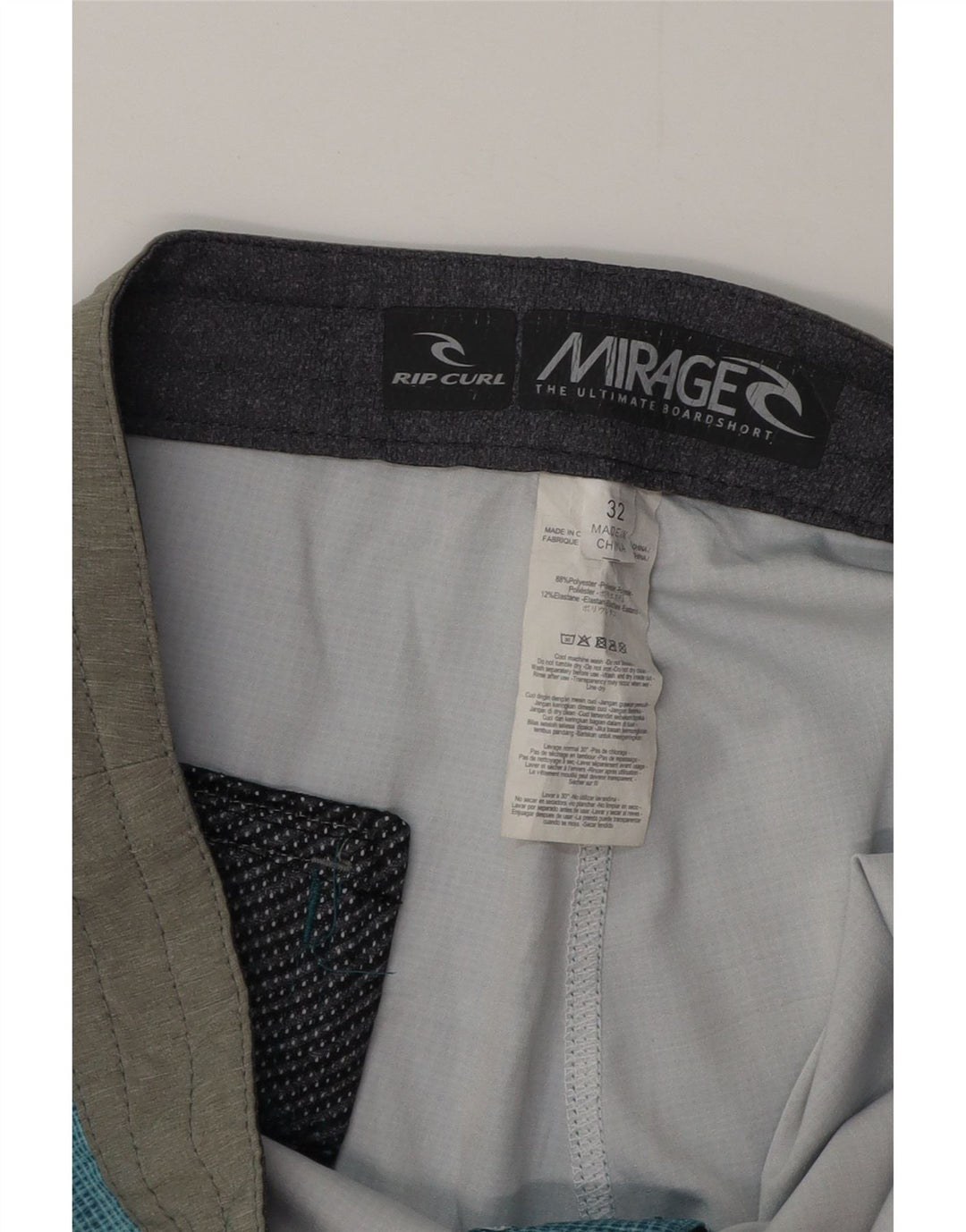 Rip Curl Hombres Mirage Bañador Shorts Grande Poliéster Azul