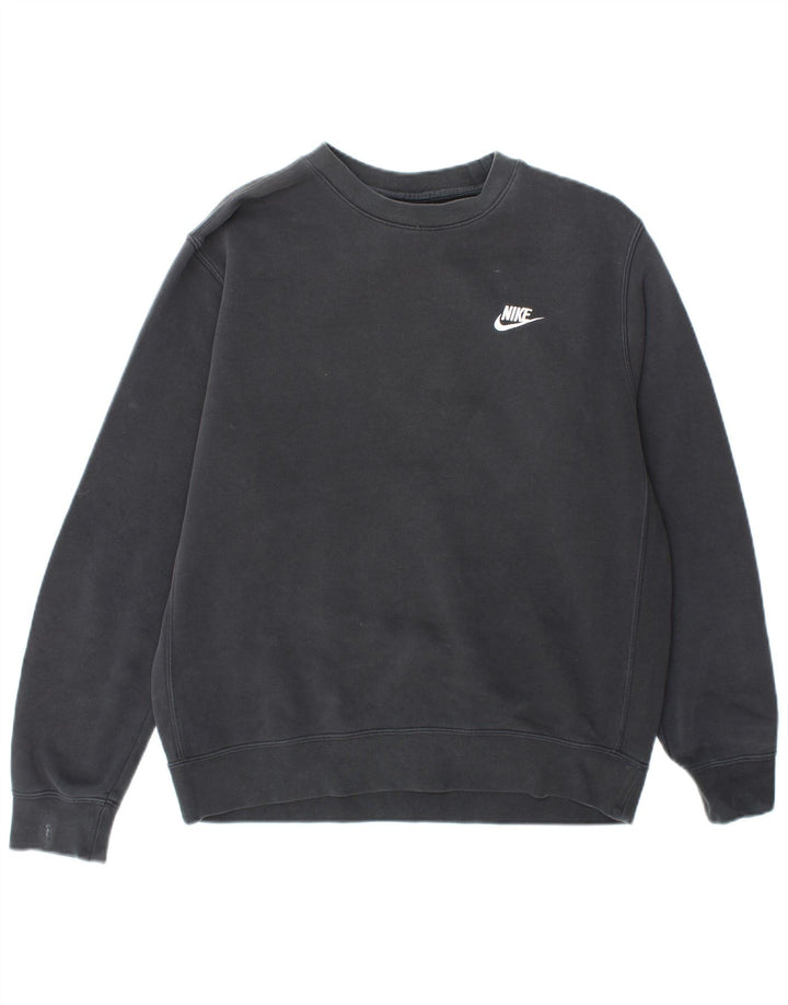 Sudadera Nike Hombre Jumper Gris Medio Algodón